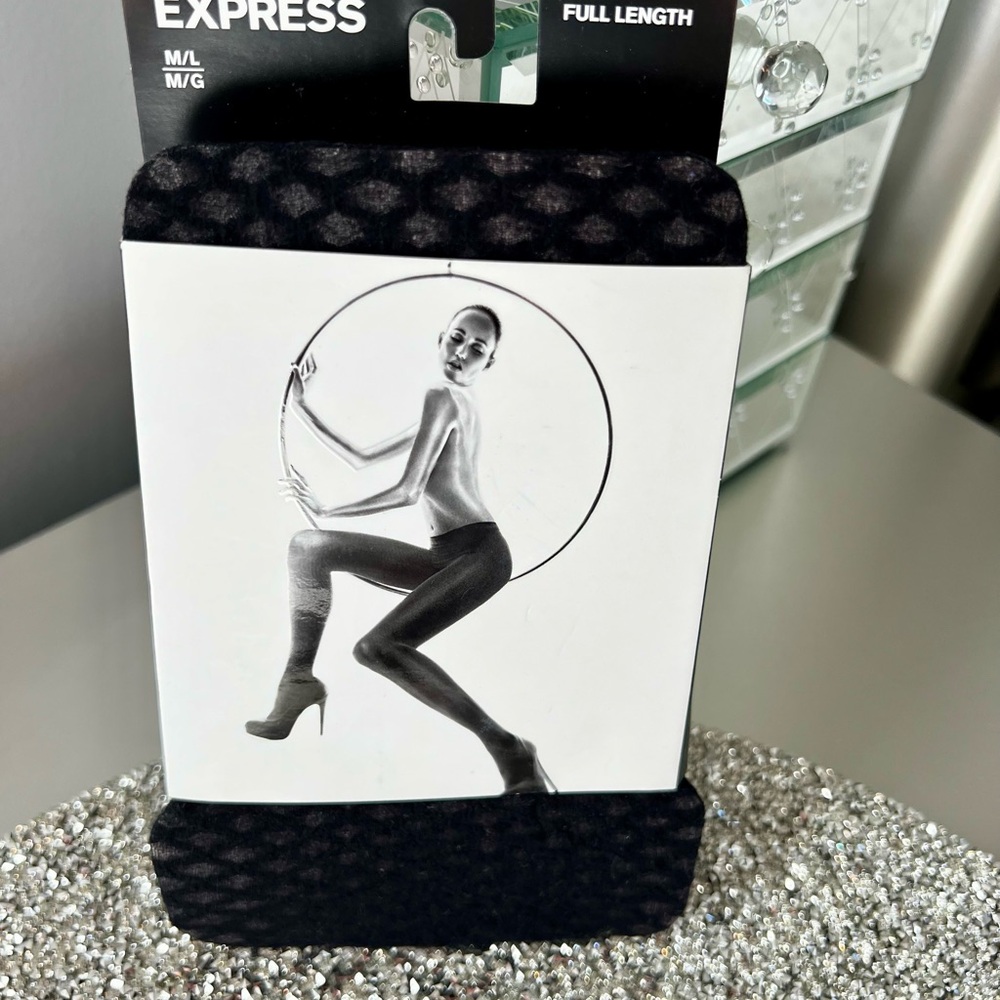 NEW w/ Tags EXPRESS Black Tights - M/L